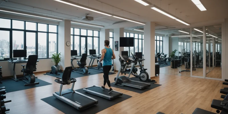 salle de sport en entreprise